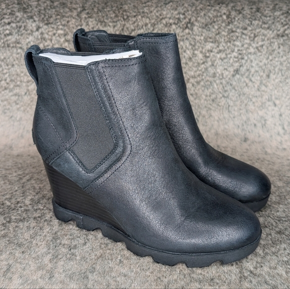 Sorel Joan Uptown Chelsea Bootie Black Women's 9.5 NWOT - Picture 7 of 16